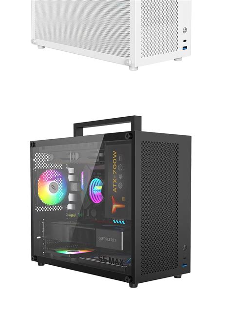 Игровой ПК METALFISH S5 MAX системный блок питания MATX ITX 24 5 24 5