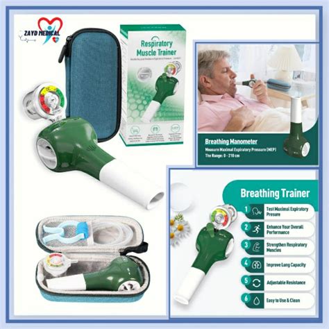 Jual Respiratory Muscule Trainer Breathing Exercise Device Sonmol Shopee Indonesia