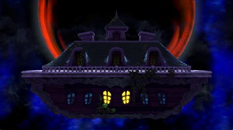 Luigi S Ghostly Galaxy Mansion Super Smash Bros Ultimate Mods