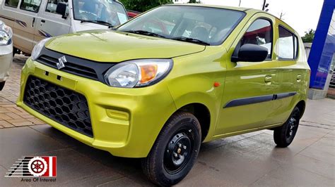 2019 Maruti Suzuki ALTO Facelift BS6 Mojito Green Price Mileage