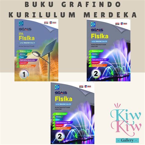 Jual Buku GOALS Fisika Kelas 10 11 12 SMA MA Kurikulum Merdeka