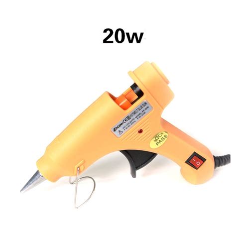 20W Electric Heating Melt Glue Gun Hot Melt Glue Gun DIY Tools Hot Melt Gun Stick With Stand