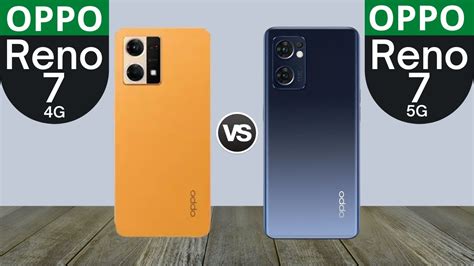 OPPO RENO 7 4G VS OPPO RENO 7 5G YouTube