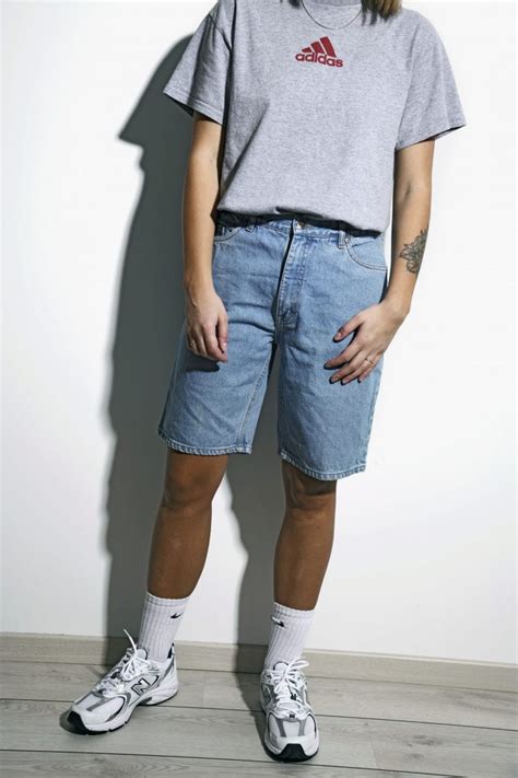 Skater Unisex Denim Shorts HOT MILK Vintage Clothing Online Shop