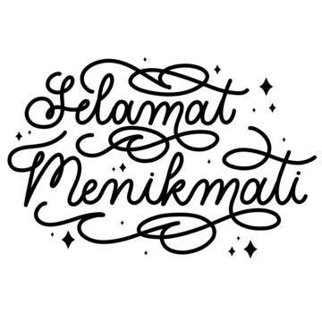 Selamat Menikmati Gambar PNG | File Vektor Dan PSD | Unduh Gratis Di ...