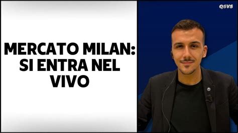 COME PARTIRÀ IL MILAN SUL MERCATO YouTube