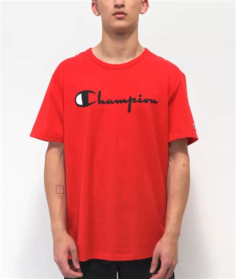 Champion Lightweight Red T-Shirt