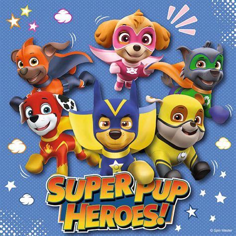 Puzzle Paw Patrol Super Pups Power 40 99 Pieces PuzzleMania Fr