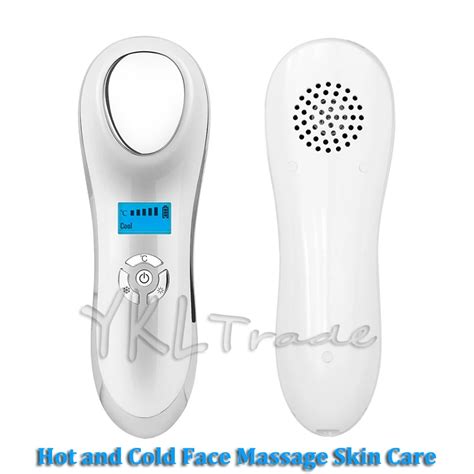 Vibration Hot Cold Hammer Sonic Skin Massage Ultrasonic Facial Massager Wrinkle Removal Tool