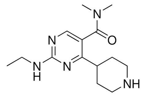 Ethylamino N N Dimethyl Piperidinyl Pyrimidinecarboxamide