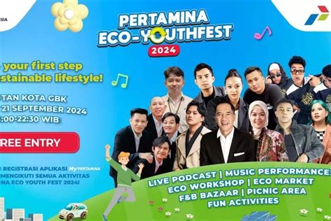 Pertamina Eco Youth Fest 2024 Ajak Generasi Muda Kurangi Emisi Dan