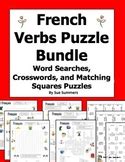 French ER Verbs Crossword Puzzle Image IDs And Verb Lists By Sue Summers