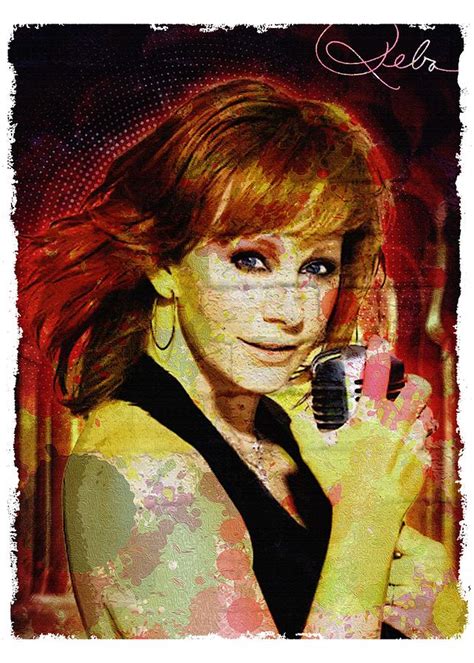 Reba Mcentire 1 Digital Art By Joseph On