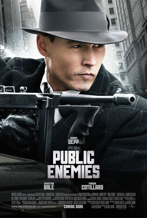 Public Enemies (#4 of 5): Extra Large Movie Poster Image - IMP Awards