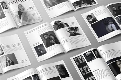 Fashion Magazine - Design Template Place