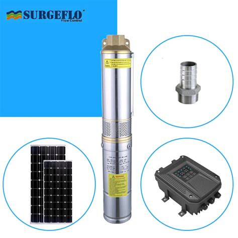 Solar Powered Submersible Water Pump For Deep Well Water Pump Solar