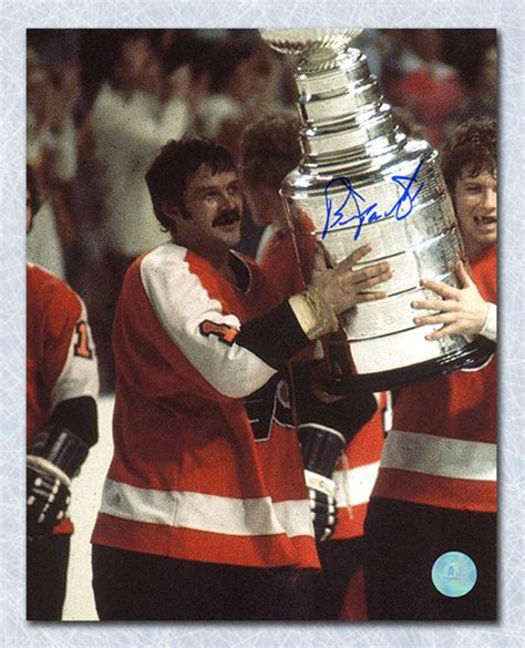 Bernie Parent Philadelphia Flyers Autographed Stanley Cup Champs 8x10