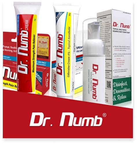 Dr Numb® Products