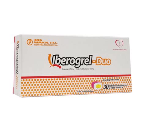 Iberogrel Duo Tabletas FarmaciaRD