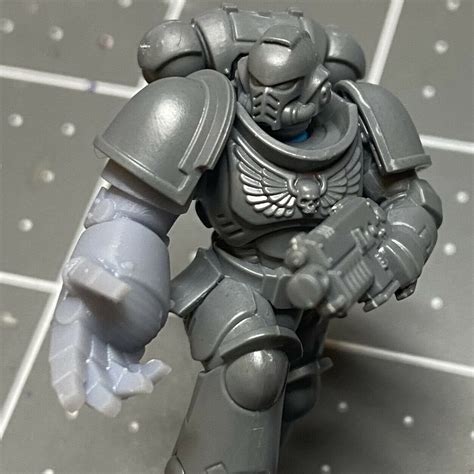 Space Marine Primaris Power Fist X10 Right Arm Warhammer 40k Etsy