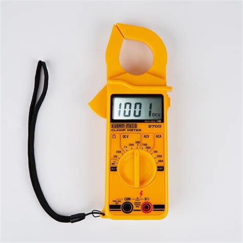 KUSAM MECO 3½ Digits 2000 Counts Digital Clamp Meter KM 2700 9