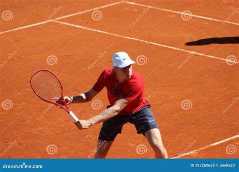 Denis Shapovalov. Madrid Open 2019. Editorial Stock Photo - Image of ...