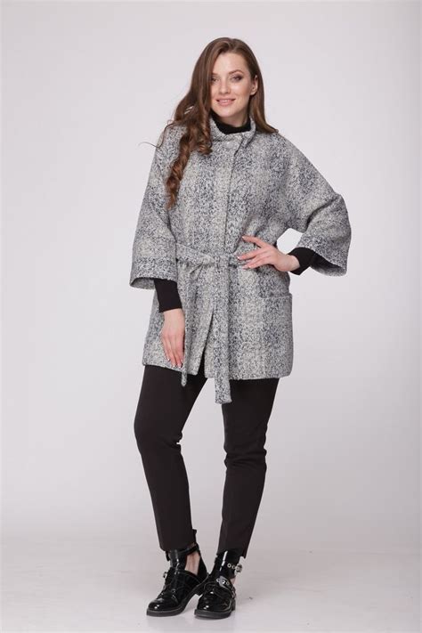 Bonna Image 16-194 серый | Пальто Bonna Image купить за 3304₽ | Пальто ...