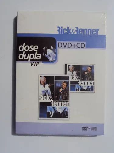 Dvd Cd Rick E Renner E Voce Ao Vivo Dose Dupla Vip E B Lac