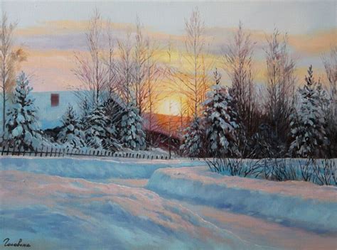 Картина маслом на льняном холсте, на подрамнике размером 30/40 ...