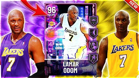 Pink Diamond Lamar Odom Gameplay Lamar Is The Best Budget Card In Nba