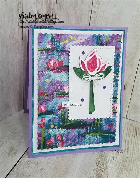 Stampin Up Lovely Lily Stampin With Shirley G