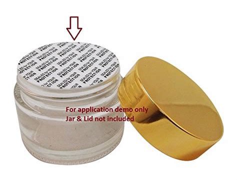 SanDaveVA 70 Mm Pressure Sensitive Qty 50 PS Foam Cap Liners Tamper