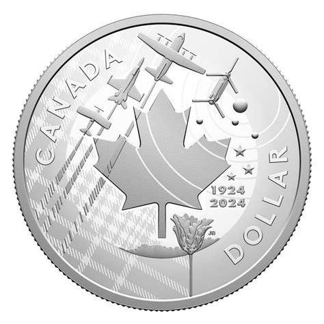 Dollar Kanada J Royal Canadian Air Force Silber Pp