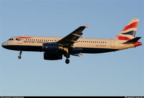 G EUUS British Airways Airbus A320 232 Photo By Krzysztof Kaczala ID