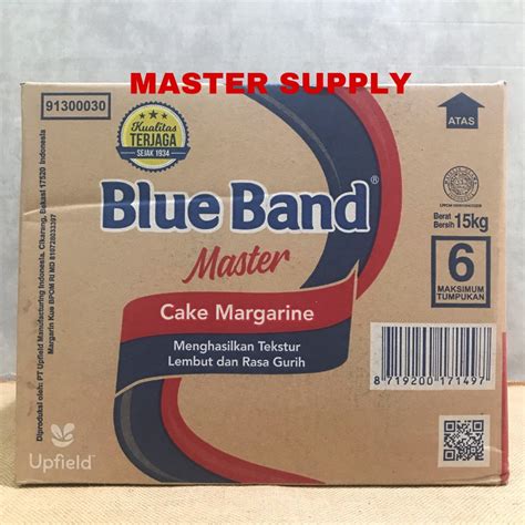 Jual Blue Band Master Cake Margarine Dus Kg Khusus Grab Gojek