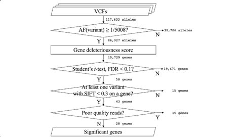 Workflow Of Data Analysis For Whole Exome Sequencing Workflow Shows