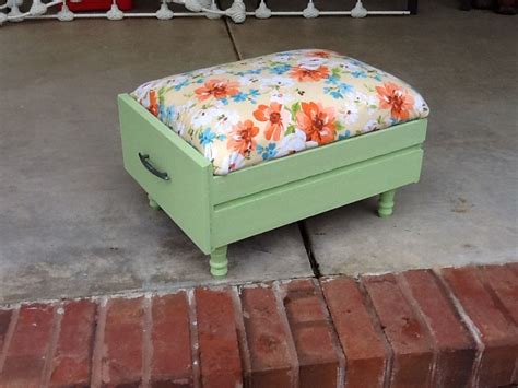 Foot Stool Made From A Drawer Had Fun Making This Diy Stool