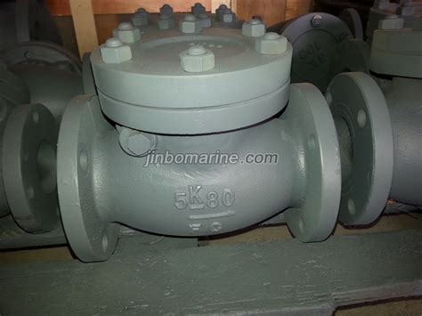 Marine Cast Iron Swing Check Valve JIS F7372 Buy JIS Marine Check