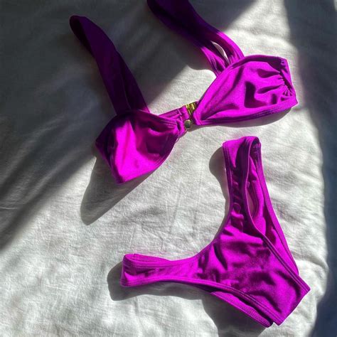 Purple Bikini Never Worn Triangl For Exposure Xs S Depop