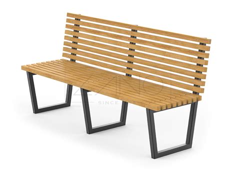 Bergen Bench - street and park furniture | ZANO Street Furniture