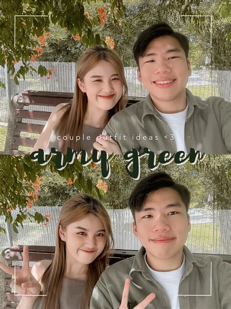 Army Green Couple Outfit Ideas Galeri Disiarkan Oleh Jo Fann