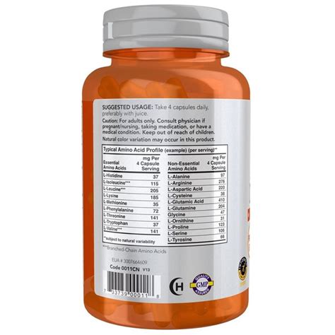 Sports Nutrition Amino Acids Solgar Essential Amino Complex | Inspire ...