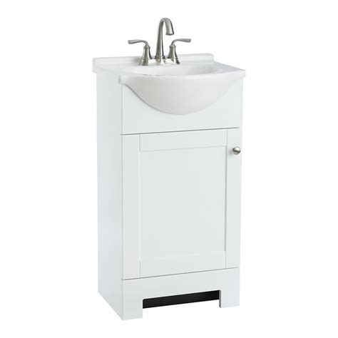 18 Inch Bathroom Sink And Vanity Combo Semis Online