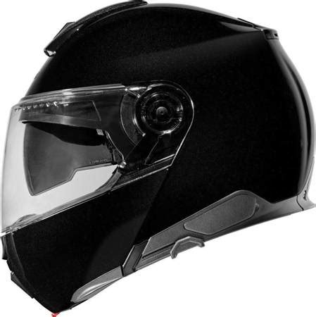 Kask motocyklowy szczękowy SCHUBERTH C5 BLACK czarny połysk czarny