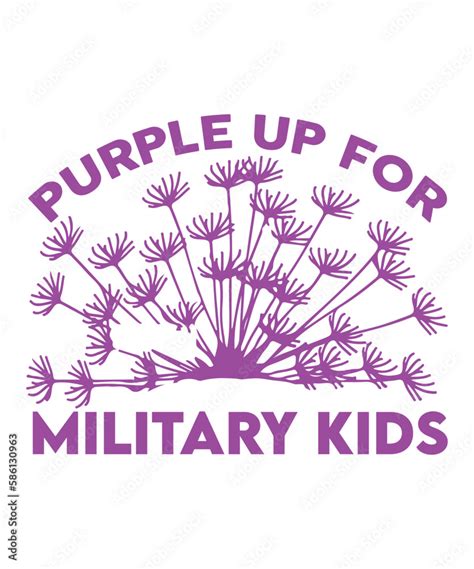 Purple Up For Military Kids Purple Up For Military Kids Dandelion