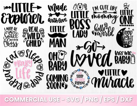 Baby Svg Bundle Onesie Svg Baby Onesie Svg Etsy