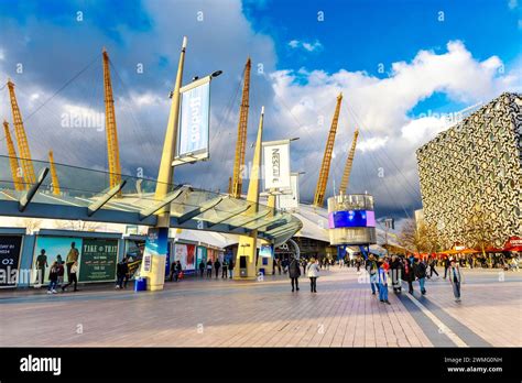 Peninsula Square And The O2 Arena North Greenwich London England