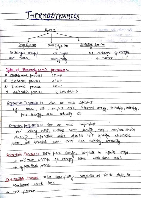 Thermodynamics