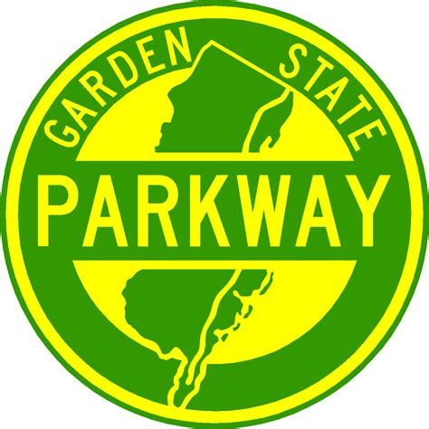 Gspkwy Shield Garden State Parkway Logo Clipart Large Size Png