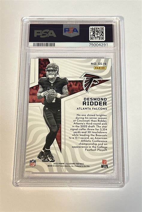 Panini Illusions Shining Stars Ss Desmond Ridder Rc For